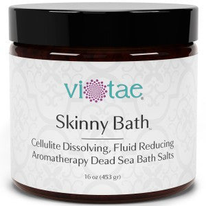 Soak Yourself Skinny With The Best Natural Cellulite Reducing Aromatherapy Dead Sea Salt Bath!