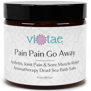 Dead Sea Bath Salts Minerals Provide Arthritis & Joint Pain Relief (...and tones your skin while you relax in the tub!)